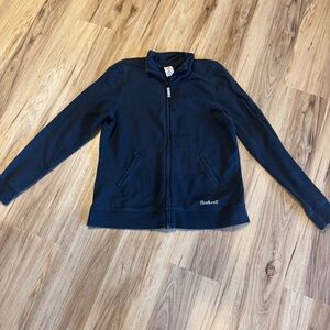 Carhartt Black Full Zip Sweater Athletic Jacket WK100 Women's Size Extra Large